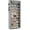 Grey, variant on Vertical Narrow Shoe Rack Organizer 10 Tier Tall Shoe Storage Cabinet with Dustproof Cover, Grey