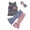 Grey, variant on Qopobobo Toddler Girl Summer Clothes Toddler Girl 4th of July 2 Piece Outfit Summer Girls Clothing Sets Stuff American Flag Star Patriotic T-shirt Skirts for Girls Grey,2 Years