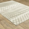 thumbnail image 2 of Oriental Weavers Georgia Area Rug 717B0 Casual Ivory Banded Rows 6' 7" x 9' 2" Rectangle, 2 of 3
