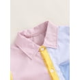 thumbnail image 5 of Bmnmsl Kids Boys Summer Clothes: Stylish Contrast Color Shirts Tops and Shorts, 5 of 9