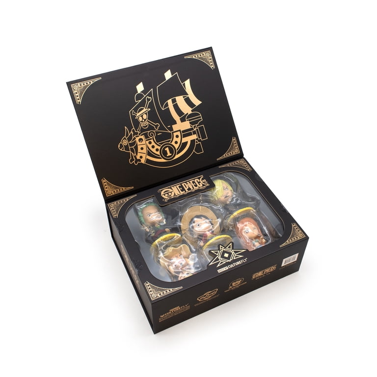 CultureFly One Piece 4.5 in Vinyl Figure Collector Set - Contains