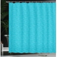 thumbnail image 3 of Ambesonne Nautical Blue Shower Curtain, Simplistic Sea Waves, 69"Wx70"L, Sea Blue Pale Sky Blue, 3 of 4