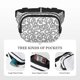 thumbnail image 5 of Fotbe Snake Cangurera Cuadrada con Estampado de Doble Capa, Bolsa de Cintura Ajustable Mini para Hombres y Mujeres, 5 of 9