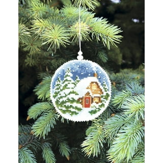  Leisure Arts Cross Stitch Holiday Ornaments Galor