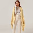 thumbnail image 2 of Yuanlong Winter Scarves Oversized Long Reversible Fringed Plaid Print Blanket Scarf Winter Autumn Warm Soft Shawl Wraps, 2 of 9
