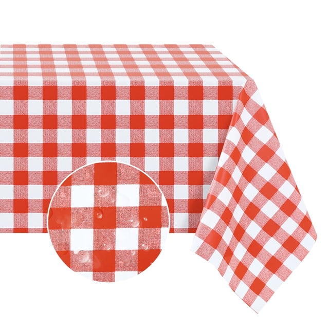 Mantel rectangular Romanstile de vinilo PVC 100% impermeable