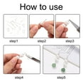 thumbnail image 6 of Resistant 304 Stainless Steel Eye Pin DIY Stainless Steel Color 35x0.7mm Hole: 2mm, 6 of 6