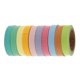 thumbnail image 1 of Cinta Adhesiva Colorida de Washi Zulema 10 Piezas, 1 of 7