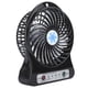thumbnail image 2 of Mini ventilador de escritorio portátil para cama de bebé, ventilador para asientos de coche, ventilador pequeño recargable por USB, circulador de aire negro, 2 of 8