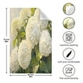 thumbnail image 4 of BZSMCE Kitchen Towels Creative White Hydrangea Bush Painting Pattern Durable Kitchen Towel, 4 of 7