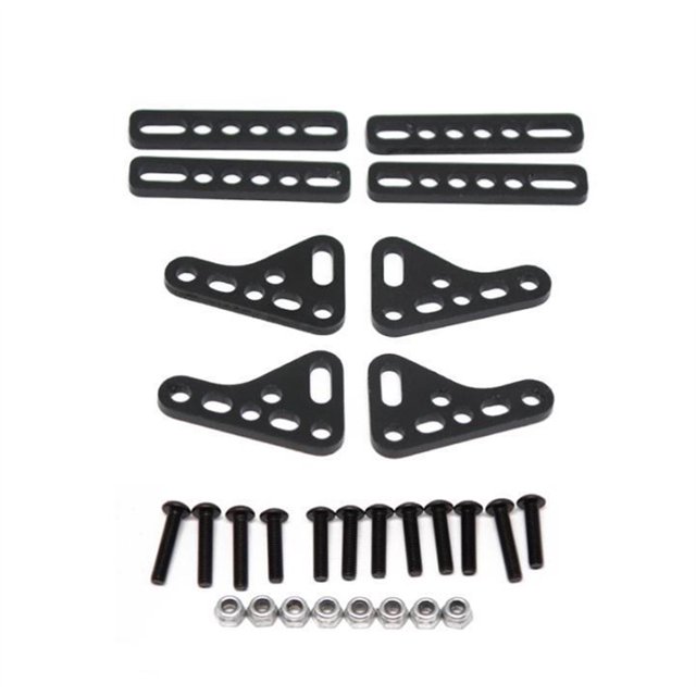 Control remoto Coche Amortiguador de choque Soporte de estilo de automóvil Modelo Modelo Modelo Vehículo Actualización resistente al desgaste DIY Accesorios exteriores DIY Noticed FN001137-02