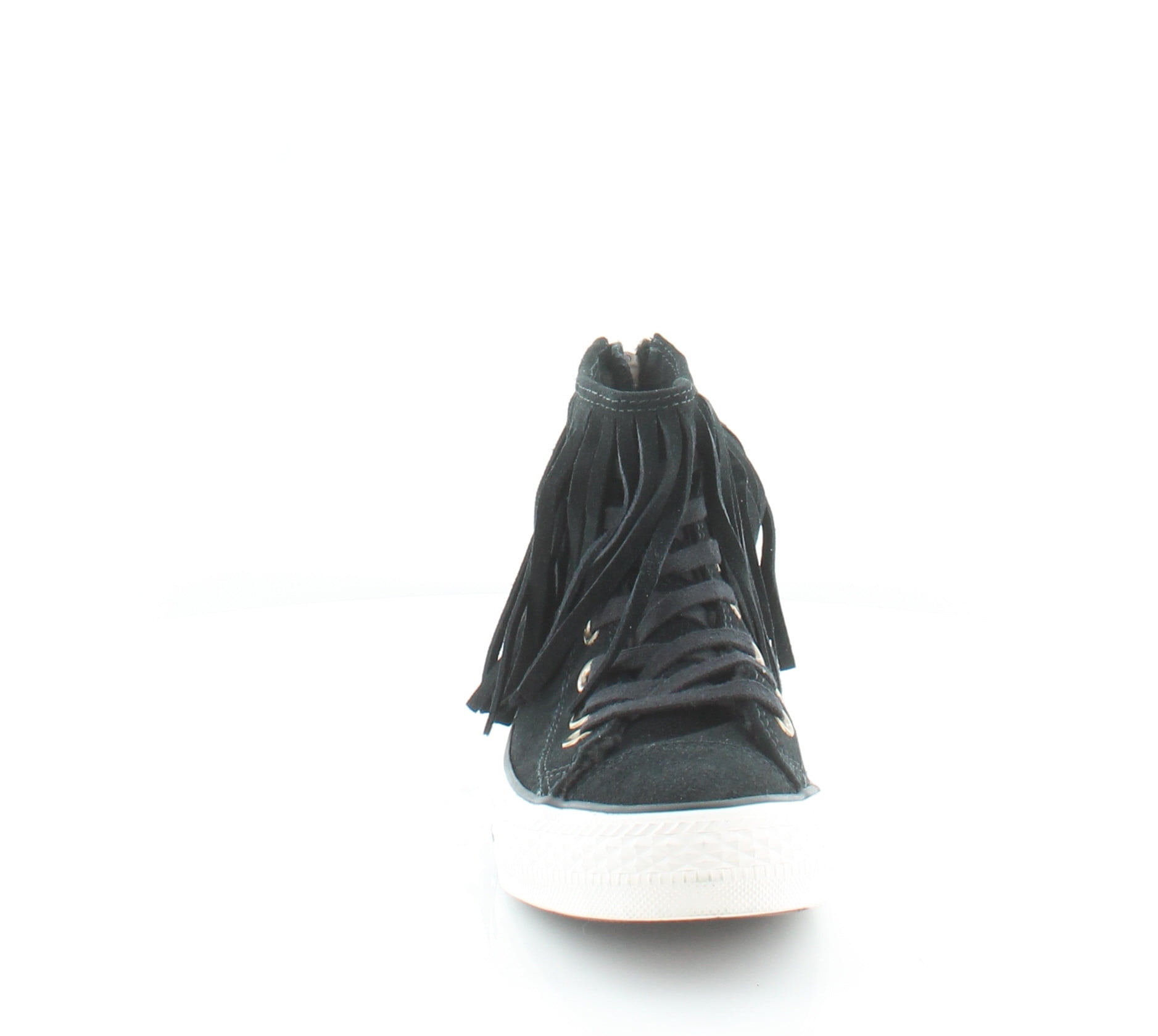 Converse Fringe Women's Fashion Sneakers Black Size 6 M Converse Fringe Women's Fashion Sneakers Black Size 6 M