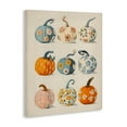 thumbnail image 3 of Stupell Industries Patterned Pumpkins Assortment Canvas Wall Art, design by Arlington Prints, 3 of 7