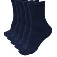 thumbnail image 2 of Fgnfyis 5 Pairs Solid Sports Socks for Men Elastic Five Toe Running Socks Finger Socks Breathable for Athletic Performance Navy, 2 of 2