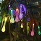 thumbnail image 1 of Guirnalda de Luces LED onlyliua con Forma de Gota de agua 10 m 80 Luces Pompón de nieve Decoración invernal batería, 1 of 7