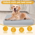 thumbnail image 3 of CUITING Dog Bed Cover Oxford Cloth Dog Bed Protector Cover Waterproof Dog Bed Protector Removable Dog Bed Replacement Cover with Zipper for Indoor Outdoor, 3 of 10