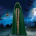 thumbnail image 1 of Vestido medieval Ropa medieval para mujer Capa con capucha para mujer Capa de sacerdote medieval Disfraz largo de cosplay Sacerdote Tallas grandes Disfraz de carnaval de Halloween Adulto, 1 of 3