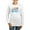 White, variant on CafePress - Vote Peace Women's Long Sleeve T Shirt - Women's Long Sleeve Graphic Casual T-Shirt