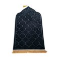 thumbnail image 4 of Flannel Prayer Rug Area Rugs Portable Floor Carpet Worship Mat Irregular Blanket Green Gray, 4 of 8