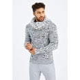 thumbnail image 5 of Chunky Knit Turtleneck Sweater - Ecru/Black, 5 of 11