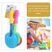 MLINS 8pcs Kids Beach Sand Shovels Toys in Assorted Colors for Home Fun with Premium Plastic Material