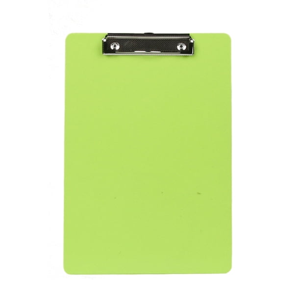 Portapapeles de 5 piezas con clip de placa de escala Carpeta transparente de plástico Tablero de escritura Carpeta de clip de papel Inevent WJU1614-08