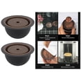thumbnail image 3 of Cápsulas De Café Recargables, Económicas, Fáciles De Limpiar, 5 Uds., Cápsulas De Café Reutilizables De Amplia Compatibilidad Con Cuchara Para El Hogar, 3 of 7