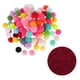 thumbnail image 5 of 100 unids Cat Toy Balls Gatito Juguetes Pet Pompon Bolas Mordeduras de juguetes para gatos, 5 of 5