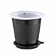 thumbnail image 3 of Maceta transparente para control de raíces orquídea flor carnosa contenedor transpirable (negro) Sywqhk Libre de BPA, 3 of 8