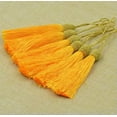 thumbnail image 5 of U8MO 2pcs Key Chian Pendants Ice Silk Thread Cap Tassel Trim Craft Jewelry Making DIY-Green, 5 of 9