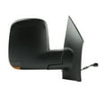 thumbnail image 2 of KarParts360 For Chevy City Express/Express Cargo 2008-2020 Door Mirror Passenger Side | Textured Black | Power | Foldaway | Heated | Dual Lens | Non-Towing Mirror | With Blind Spot Glass | GM1321397, 2 of 3
