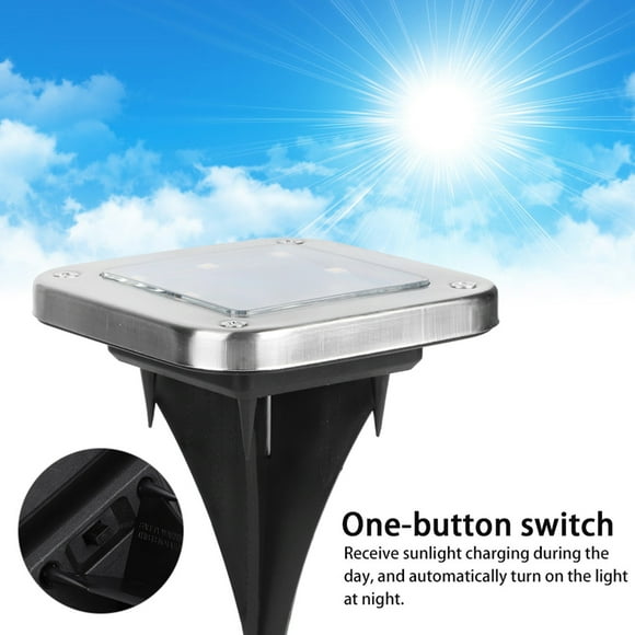 Solar Lights Outdoor, 8LED Solar Lights, For Gardens For Parks