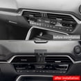 thumbnail image 3 of Lefu For Mazda CX-90 2024 Up Black Car Central Control Air Outlet Phone Holder, 3 of 10