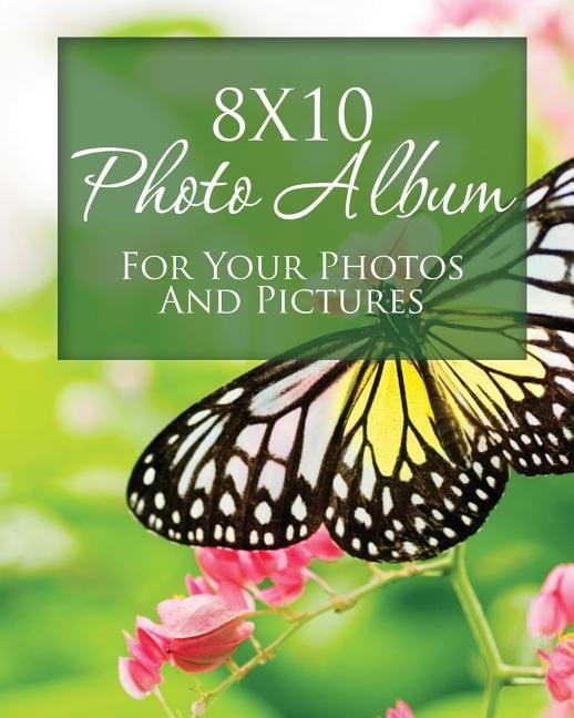 Butterfly Album Holds 200 Photos Gift Picture Photo Book 6'' x 4'' 