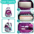 thumbnail image 3 of Mochila con ruedas Meetbelify Mermaid para niñas Elementary Sch, 3 of 4