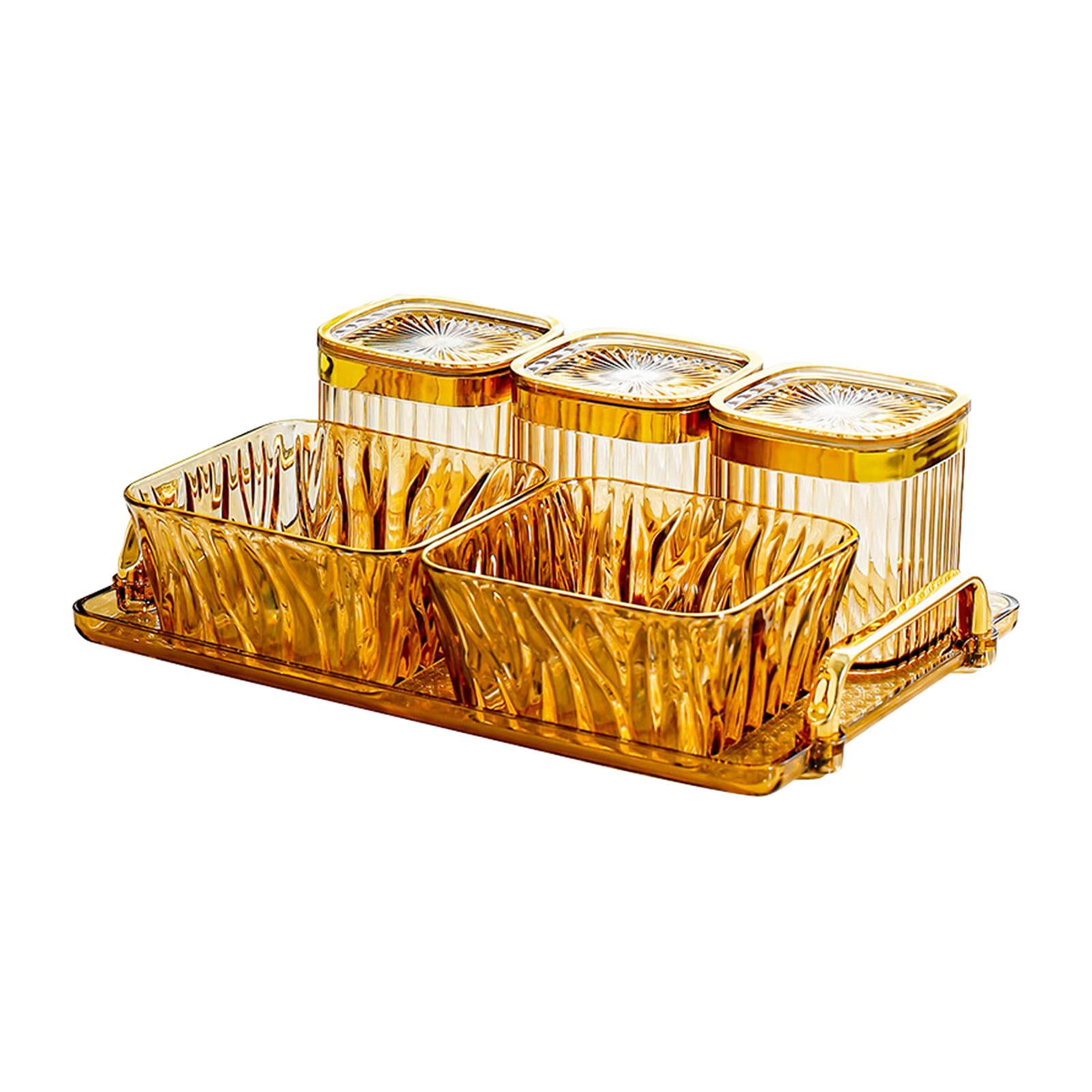 PLATEAU DE SERVICE Collations Bol Fruits Corbeille Paniers Rangement