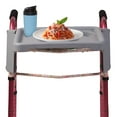 thumbnail image 3 of DMI Folding Walker Tray Table with 2 Cup Holders, Fits Most Standard Walkers, Tool-Free Assembly, 16 x 11.8 in, 3 of 15