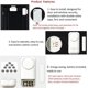 thumbnail image 1 of Pequeño bolso bandolera para teléfono móvil, funda para teléfono móvil con cartera colgante, bolso bandolera de piel sintética, pasaporte, funda para teléfono móvil con ranura para tarjetas, correa, 1 of 7