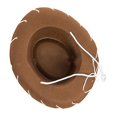 thumbnail image 6 of JYYYBF Adjustable Chin Strap Cowgirl Hats Western Hat for Women Girls Costume Theme Party, 6 of 8