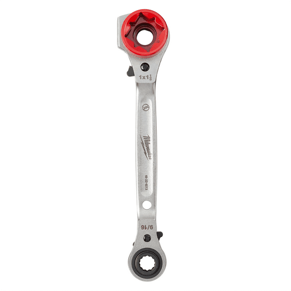 Milwaukee Tool Lineman�s 5in1 Ratcheting Wrench
