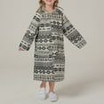 thumbnail image 2 of Shadoumai Girls Raincoat With Hood And Pockets Lightweight Outerwear For Daily School Outdoor Activities 3 14 Years Old, 2 of 8