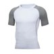 thumbnail image 2 of pstuiky camisetas de hombre, Camisa informal de manga corta con cuello vuelto y botones lisos para mujer camisetas de hombre s, 2 of 3