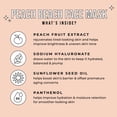 thumbnail image 3 of Avatara Juicy Peach Beach Face Mask, 5 Pack, 3 of 7