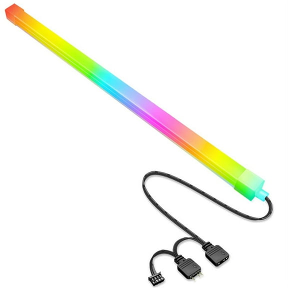 F300 Chassis Light Bar 3PINx2 4PIN 5V ARGB Desktop Computer Chassis Ambient Light Decorative LED Light Strip