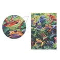 thumbnail image 2 of Colorful Frogs on Leaves Garden Flag 12X18 Double Sided Yard Flags for Outside Outdoor All Seasonal Decoration, 2 of 6