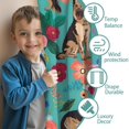 thumbnail image 3 of Blackout Kids Curtains,German Shepherd with Flowers Childrens Insulated Curtains Set Of 2,Bedroom Essentials,Toddler Room Decor 42x54in(106x137cm), 3 of 4