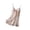 Pink, variant on Lenpel Nightgown with Built in Bra for Women Lace V Neck Spaghetti Strap Sleepwear Mini Dresses Fashion Ruffle Trim House Pajama Dresses
