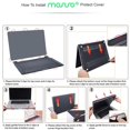 thumbnail image 6 of Mosiso Hard Shell Case For MacBook Pro 16 inch 2019 Release A2141 with Touch Bar & Touch ID , Ultra Slim Hard Case Protective Cover for New MacBook Pro 16", Gray, 6 of 6