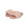thumbnail image 5 of New Women Heart.thentic FLO-10 Faux Fur Open Told Molded Footbed Slide, 5 of 7