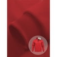 thumbnail image 4 of GuangCheng George Plush Sherpa Lined Sweatshirts for Men Half Zip Pullover Coll Kangaroo Pocket Warm Comfort Casual Tops,Red,L, 4 of 5